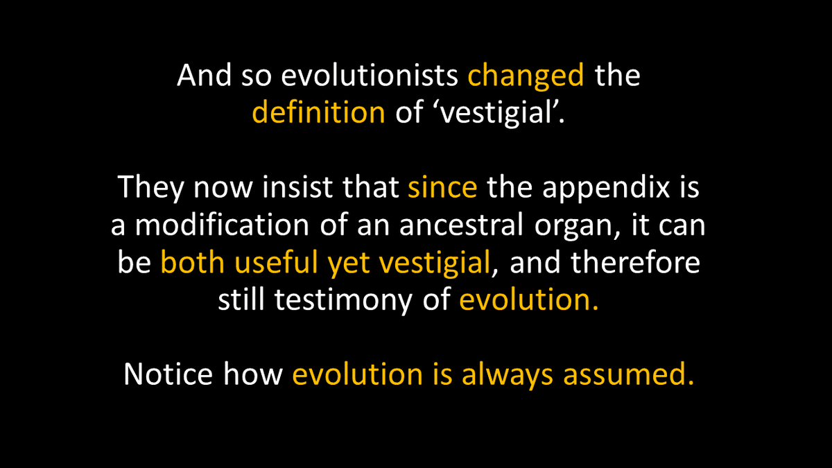 creationnews's tweet photo. Further reading: https://t.co/bBtMn3kR0C
#redefinition #vestigial https://t.co/FA1I76z4KC