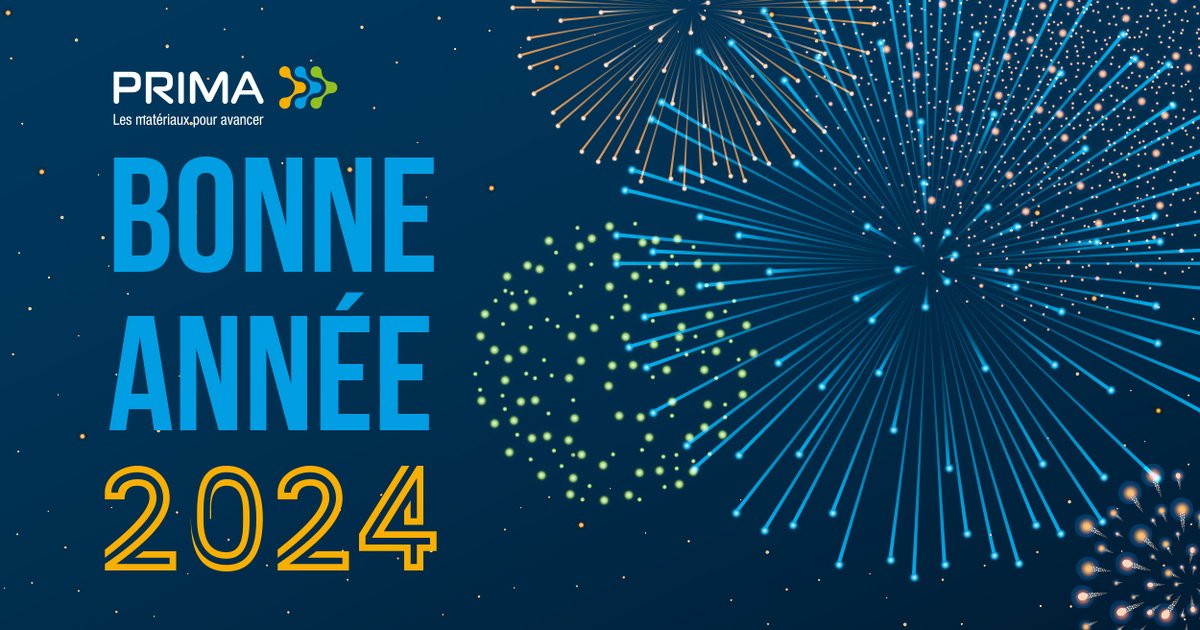 Que 2024 vous apporte réussite dans tous vos projets, et nous permette à nouveau de travailler ensemble.
Toute l'équipe de <a href="/PRIMAQUEBEC/">PRIMA Québec</a> vous souhaite une très belle année 2024.