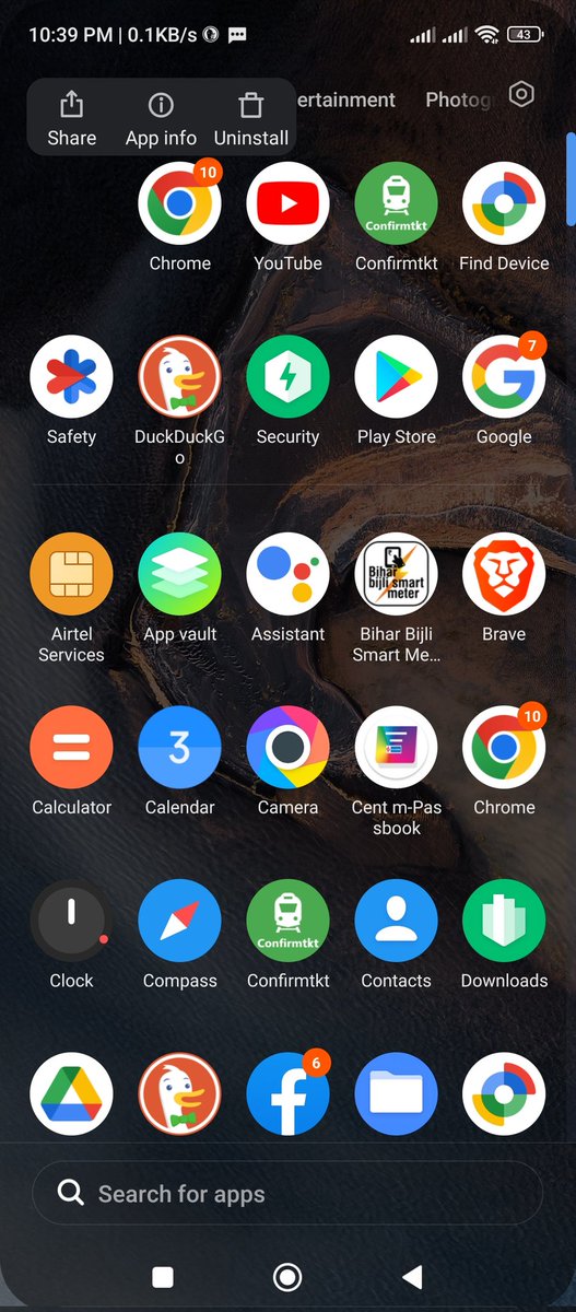 SoumySuwasGupta's tweet image. Found this app on my father&apos;s phone, the app&apos;s icon was invisible. He is using a Poco M6 Pro 5G.
@GyanTherapy @geekyranjit @IndianTechGuide @tech_burner @tech