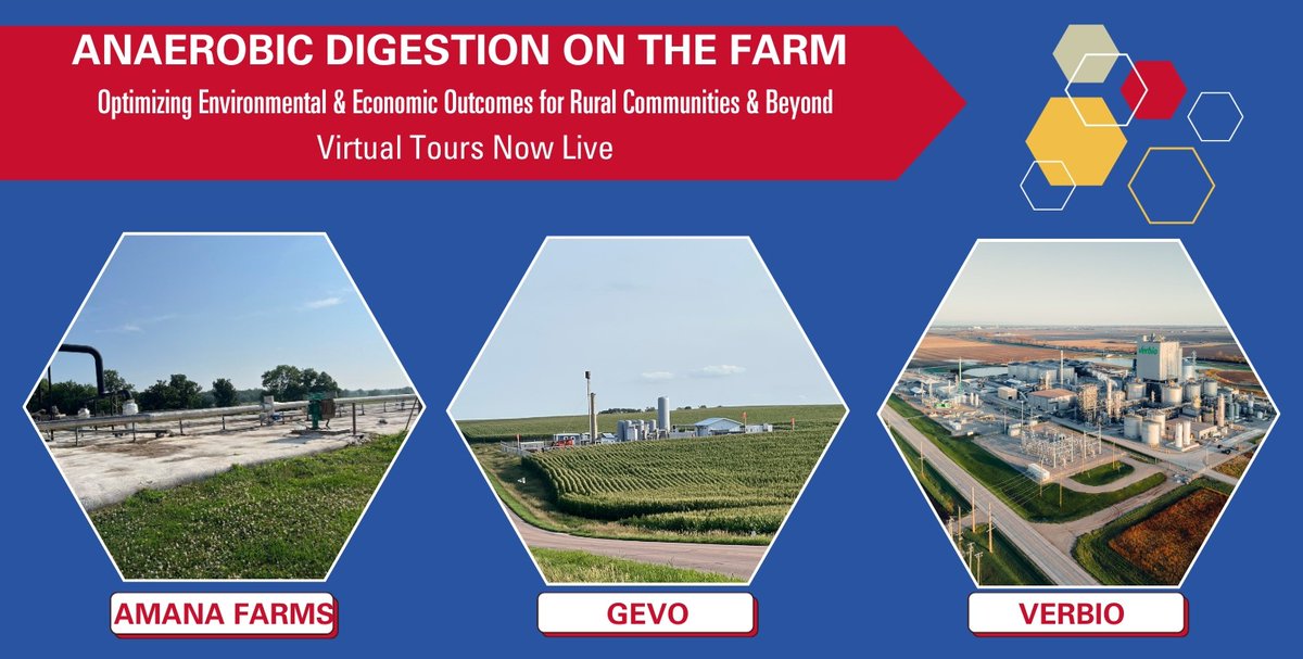 We recently collaborated with <a href="/EPAregion7/">U.S. EPA Heartland Region</a> &amp; <a href="/IIHRUIowa/">IIHR</a> on a conference focused on Anaerobic Digestion on the Farm. During the conference, attendees had the chance to view 3 virtual tours of AD facilities.

👀#ICYMI 
Watch the playlist now: bit.ly/3NwCFEB