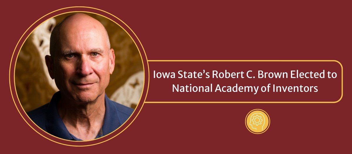 BEI's very own Dr. Robert Brown is an inventor of numerous thermochemical conversions of biomass to biofuels and biochemicals and, Iowa State's ninth fellow elected to the @AcademyofInventors. 🧠🧑‍🔬

Learn more: bit.ly/4aiuDsW📕