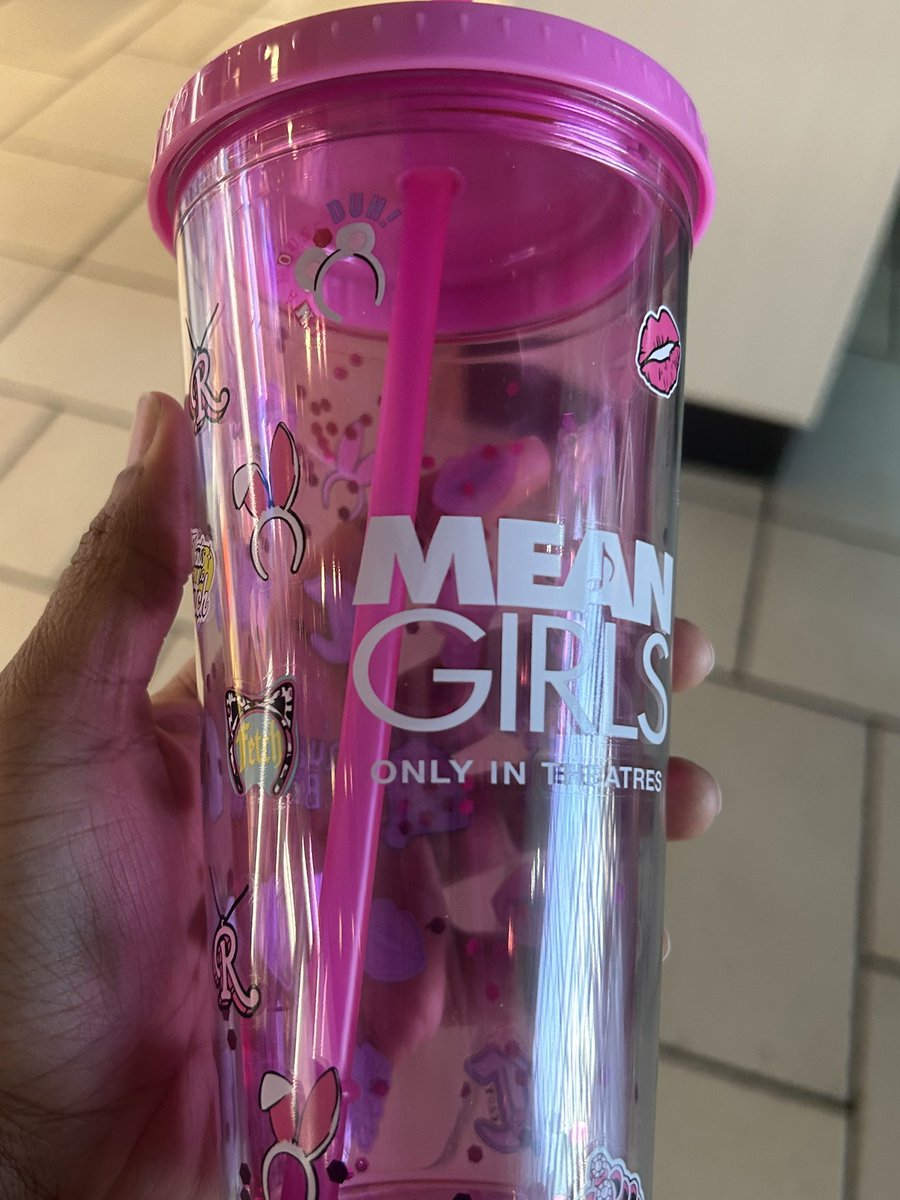 pinkfilms2's tweet photo. On Wednesdays we RUN to Cinemark to buy mean girls popcorn buckets and cups 🤭🖤💗 https://t.co/hD3tcmYaen