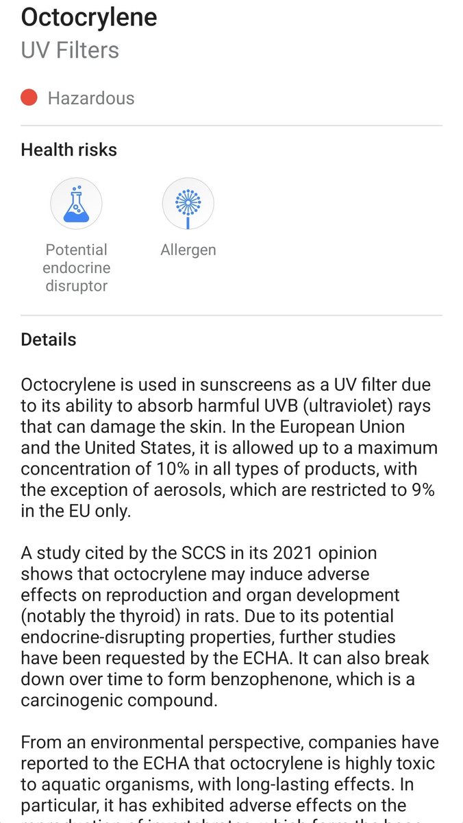 SalLovesLove's tweet image. @bondisands Please do better 🙏🏼 #homosalate #octocrylene