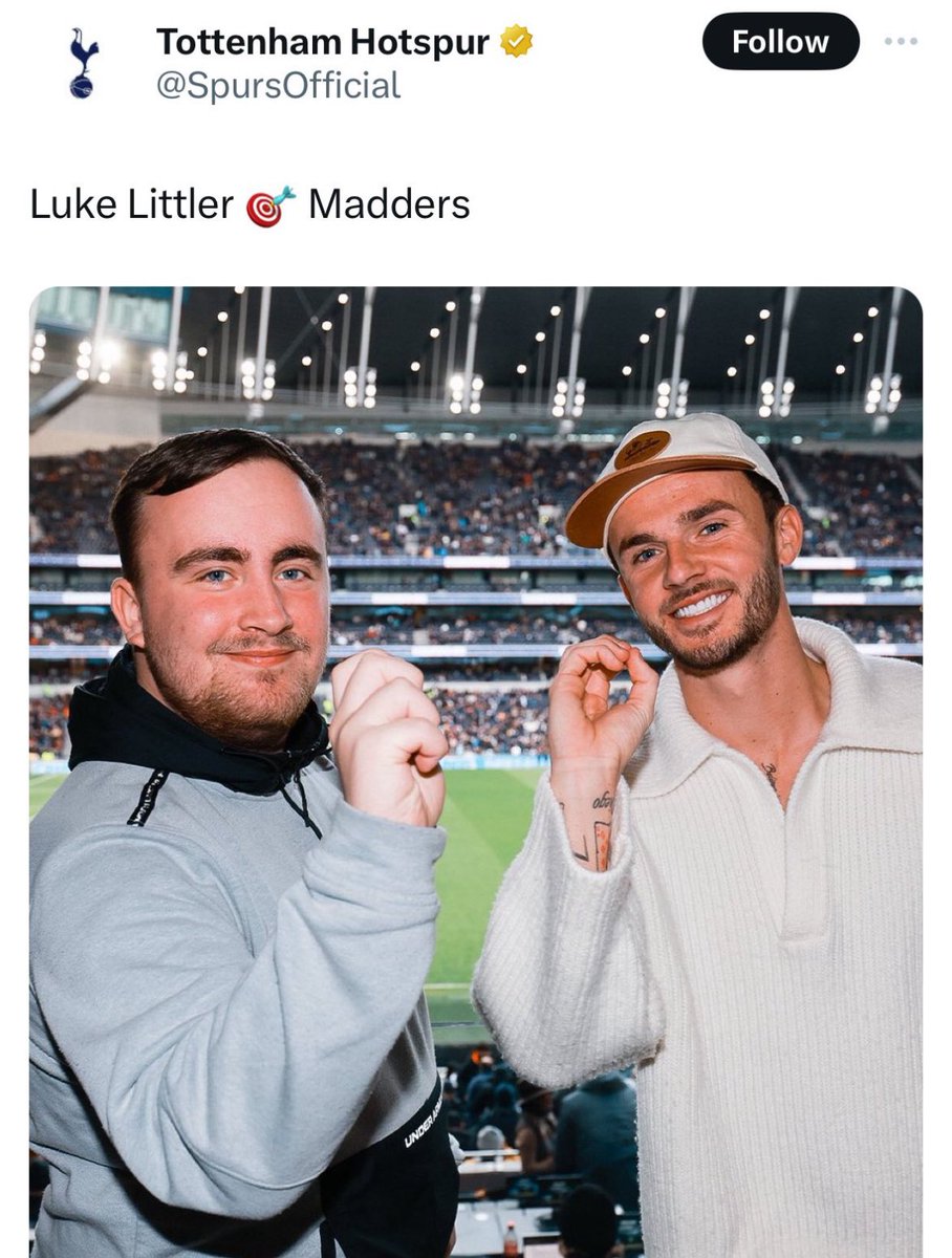 CFC_Janty's tweet photo. No wonder Littler lost the final https://t.co/IGU4ujkTQN