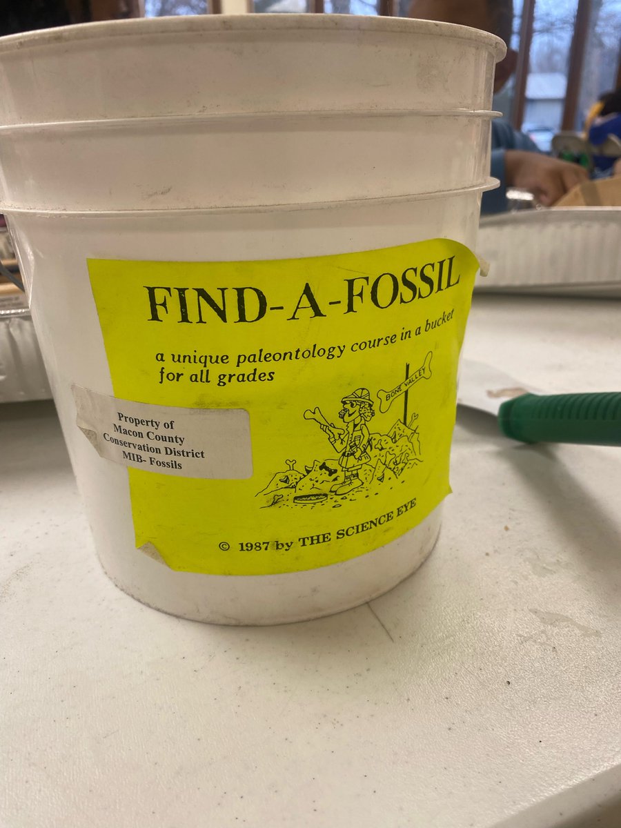 DecaturYmca's tweet image. Our students are enjoying their School Day Out digging for fossils! 

Special thanks to the @MaconCountyConservationDistrict for the "Find-A-Fossil" kits! We're learning so much!