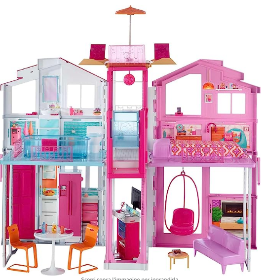 Barbie -
La Casa a 3 piani

😱PREZZO 189,99€ (-54%)
😍PREZZO SCONTATO: 148,26€

VAI ALL' OFFERTA--->  amzn.to/3RT6h0C

#giocattoli #giochi #negoziodigiocattoli #idearegalo #toys #regalo #giocarepercrescere #giocaeimpara #prezzibassi #idearegaloperbambini #idearegalo