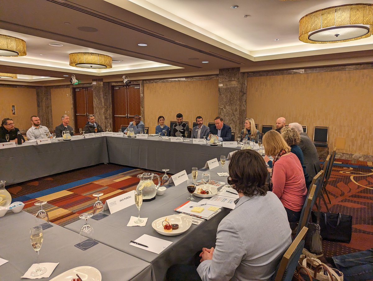 Just finished the #AHA24 pre-convention meeting, where <a href="/AHAhistorians/">American Historical Association</a> staff met with staff from both conference hotels to talk through final details before the annual meeting begins tomorrow. Happens every year, and it means we're in the final stretch.
