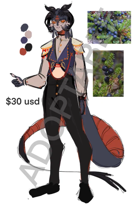 Putting these four up for sale! Dm me if interested (payment through PayPal as always) #oc #adoptable #oc