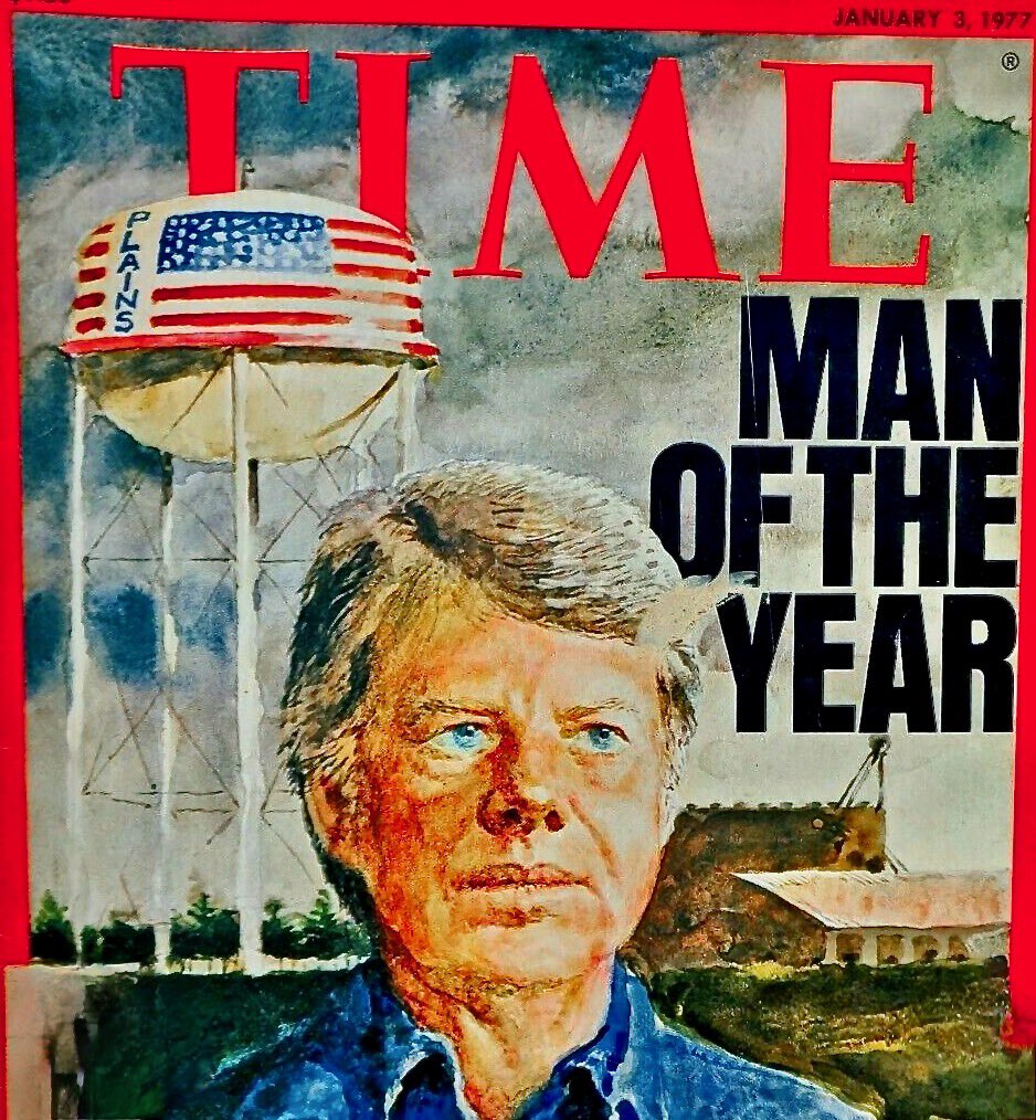 Michael Beschloss (@beschlossdc) on Twitter photo President-elect Carter as Time "Man of the Year," today 1977: President-elect Carter as Time "Man of the Year," today 1977: