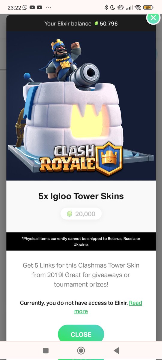 KingClaes549 (@kingclaes549) on Twitter photo 5x 🎉SUPER TOWER SKINS GIVEAWAY🎉 #GiftedBySupercell
How to enter:
- Follow me
- ♥️
- Repost
- Comment LOWEST SKILL CARD in #ClashRoyale 🤗
👉Winners announced night (1/10/2024) at 10PM EU 👈 HAVE DM'S OPEN! 5x 🎉SUPER TOWER SKINS GIVEAWAY🎉 #GiftedBySupercell
How to enter:
- Follow me
- ♥️
- Repost
- Comment LOWEST SKILL CARD in #ClashRoyale 🤗
👉Winners announced night (1/10/2024) at 10PM EU 👈 HAVE DM'S OPEN!