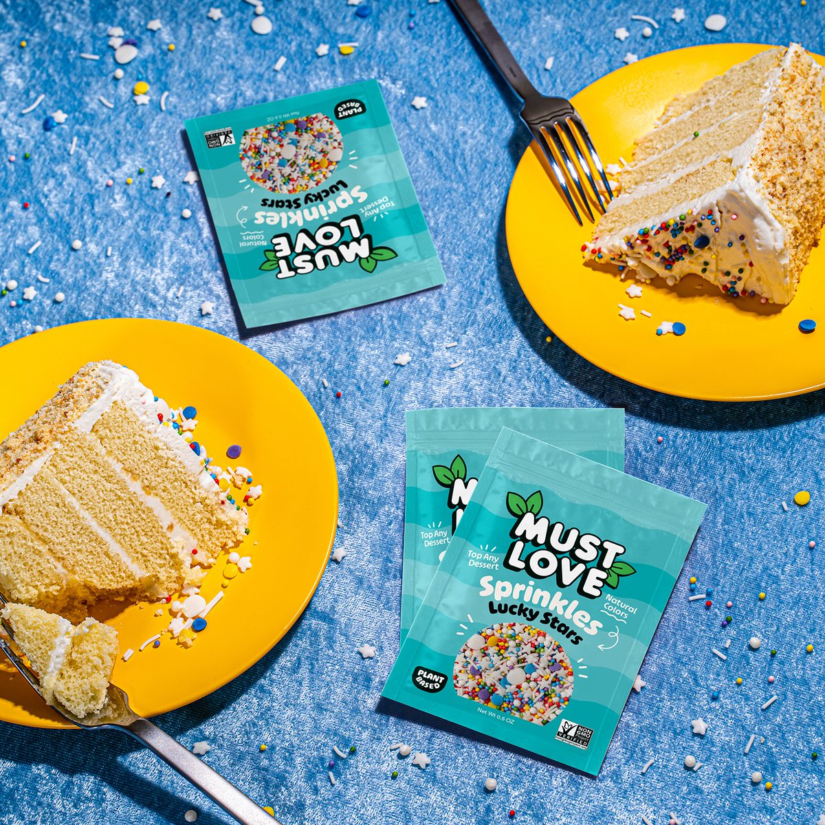 Who could resist indulging in a bite of our charming Birthday cake adorned with the delightful Lucky Stars sprinkles? <a href="/mustloveco/">jody rice</a> 🤩

#Urthbox #Urthboxapproved #sprinkles #plantbased #naturalcolors #mustlovesprinkles