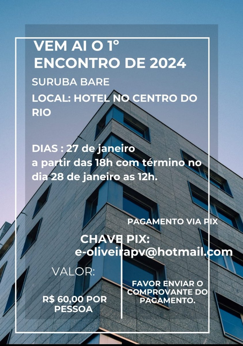 VipsDos64391's tweet photo. Agora sim, oficiallllllll.
Bora agitar essa junto com @Bora78rj @Kctndo1 e muitos outros.

Pagamento até 15/01. https://t.co/rVwlLDkjlV