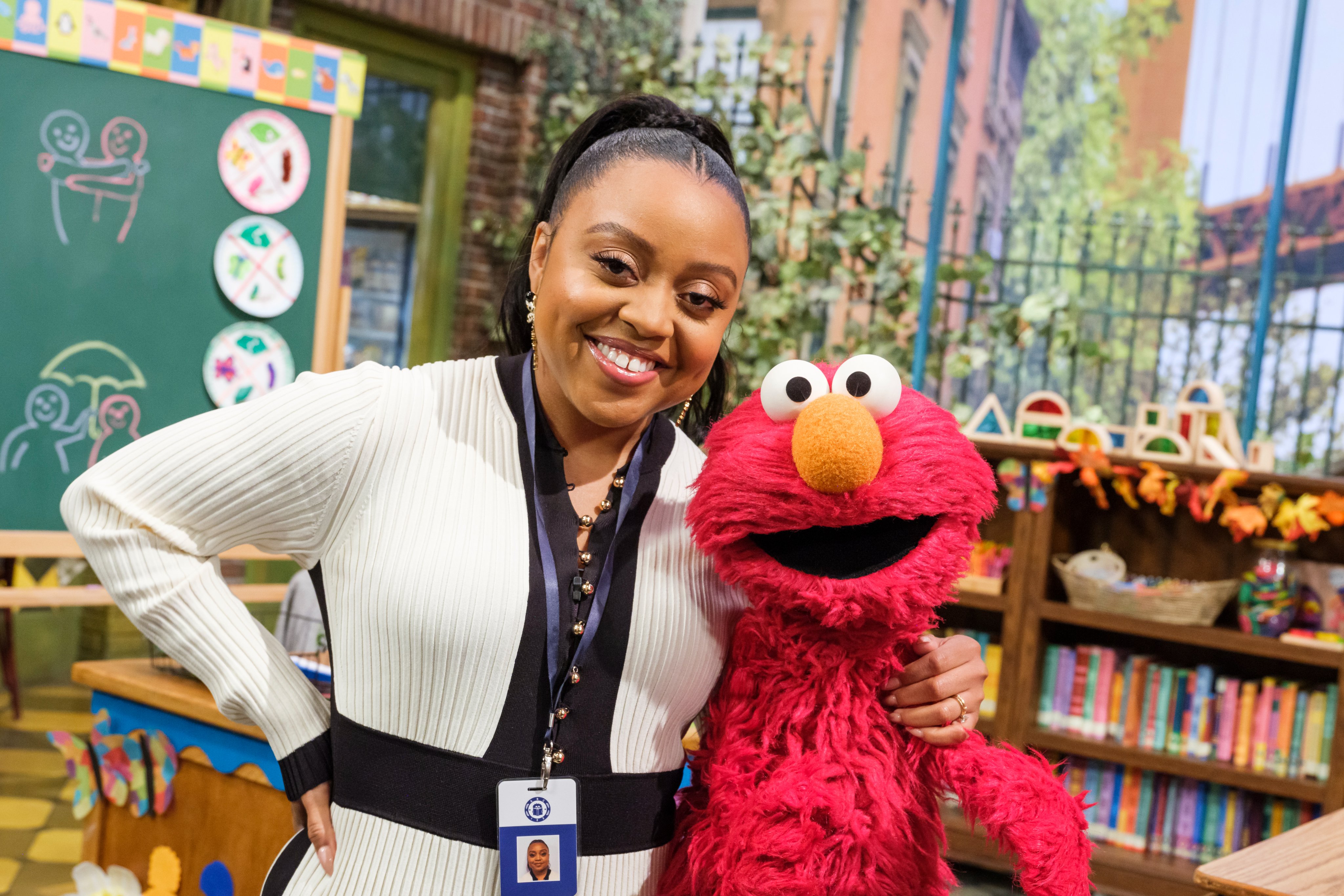 Elmo on X: "Thank you for visiting Sesame Street, Ms. Quinta Brunson! Everybody had so much fun. Elmo loves you! ❤️ https://t.co/Ltq5fjdkOG" / X