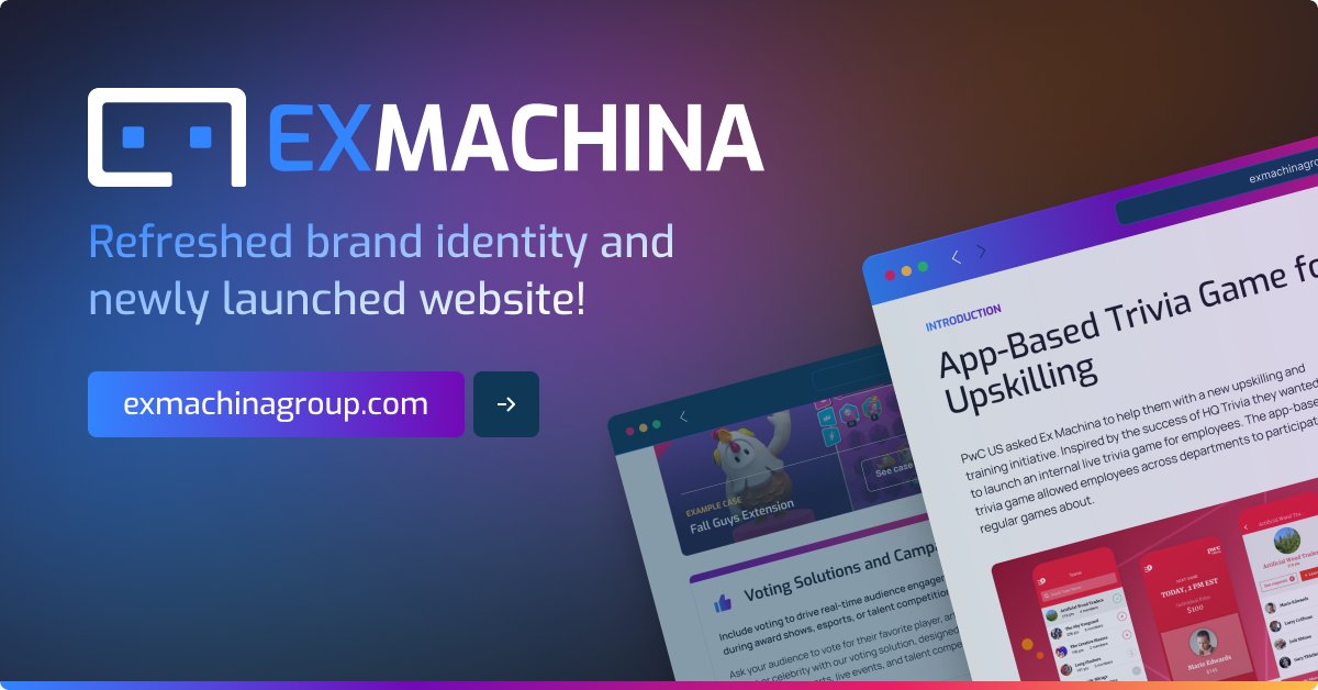 Ex Machina Group tweet media