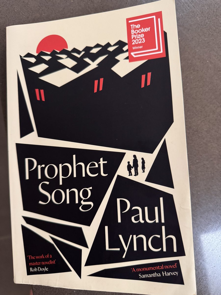 Paul Lynch’s Booker Prize winner is well worth a read. It stands alone as a story of motherhood in a terrifying dystopia. But it’s also horrifyingly familiar and a timely reminder of how fine the line is between our orderly lives and the descent into the chaos of war #bookerprize