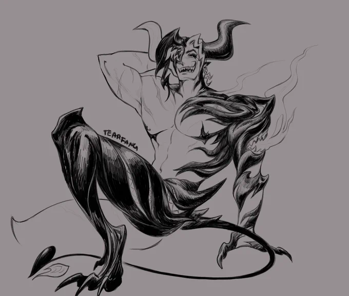 assorted oc sketches from last year 