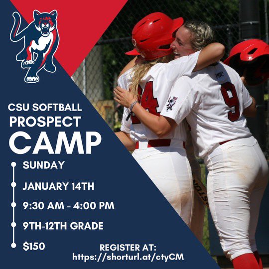 Little over a week until camp. Still a few spots left.  Get signed up!!