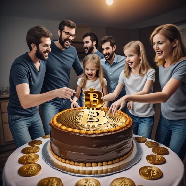 Happy birthday #bitcoin #notyourkeysnotyourcoins