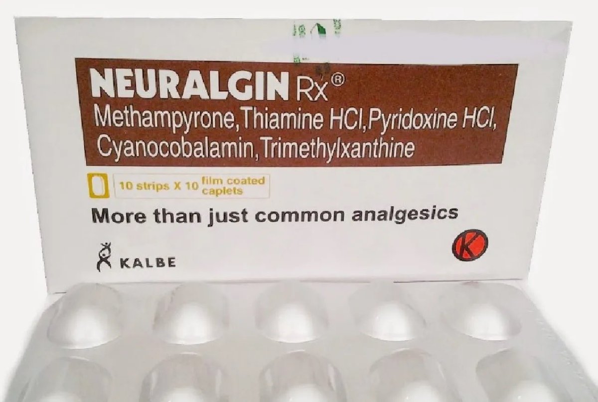 valiisaa's tweet photo. Ada yg request untuk minta dibahas tentang NEURALGIN😁

Oke, mari kita bahas

Untuk yg sering minum Neuralgin, semoga thread ini bermanfaat👍

-a thread- https://t.co/Sq8yUVLcIa