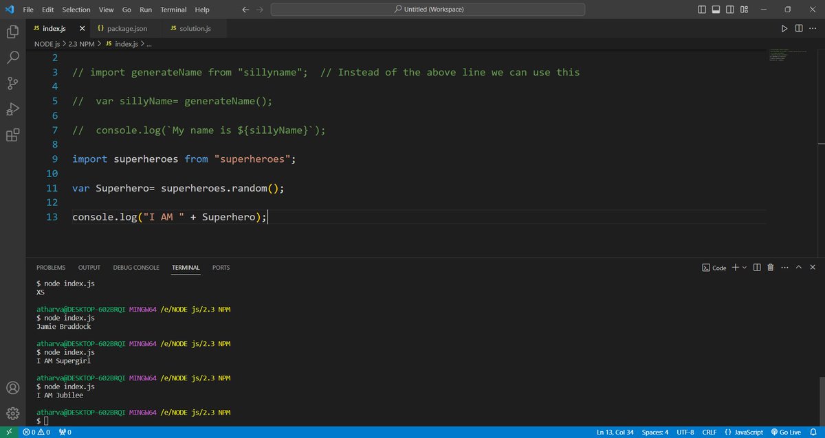 AWebwiz43143's tweet image. #100DaysOfCode #webdevelopment #challenge  
 Day 12
 
Installation of Node.js
Using Node.js
Native Node Modules
NPM Package Manager
Installing External Node Modules

Project - QR Code Generator

#webdeveloper 
#100daysofcodechallenge 
#CodingJourney 
#codinglife 

@yu_angela