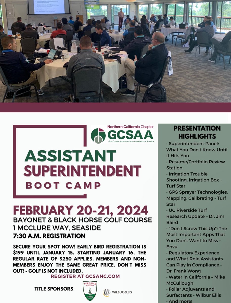 Have you registered for this year's Assistant Superintendent Boot Camp? 

Register now: membership-gcsanc.wildapricot.org/event-5528593/…