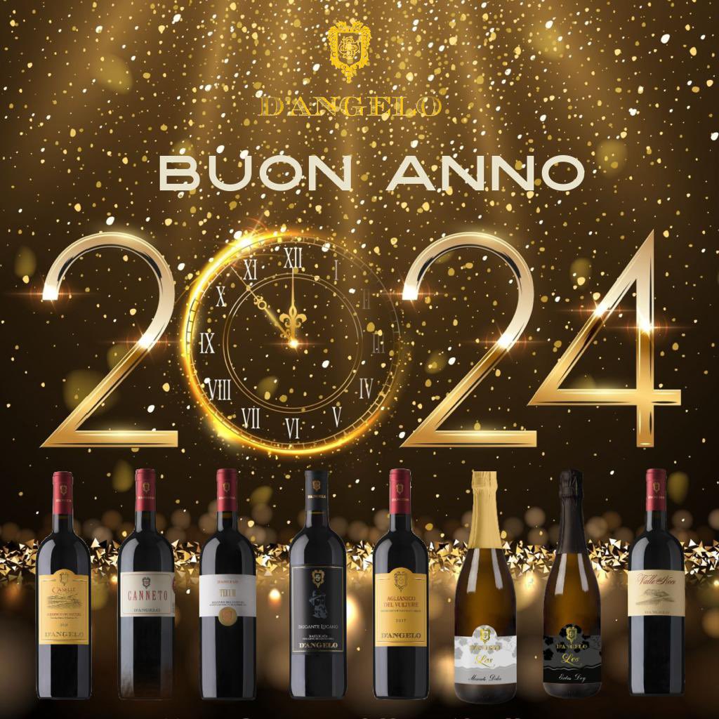 Buon 2024, che sia per tutti voi un anno ricco di momenti di serenità e gioia accompagnati da ottimo vino!🍷🍾 Happy New Year! We wish you a year filled with love and happiness enjoyed with good wine!🍾🍷