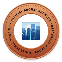 Unicode thanks @HubzzHQ - Where communities live., our newest Bronze Sponsor! #UnicodeAAC aac.unicode.org/sponsors#b1F3D9