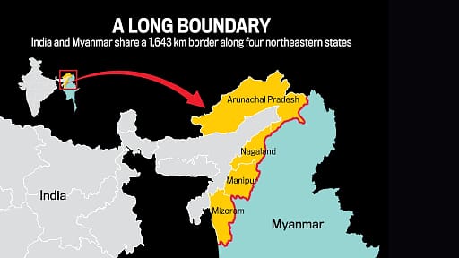 🚨Termination of #FreeMovementRegime #FMR along #IndiaMyanmar #border

🟠Genesis, Evolution, and Demise of the Free Movement Regime (FMR) on the India-Myanmar Border: A Comprehensive Analysis

🟠Genesis:

👉Historical Context: Shared history, ethnic ties, and inter-tribal…