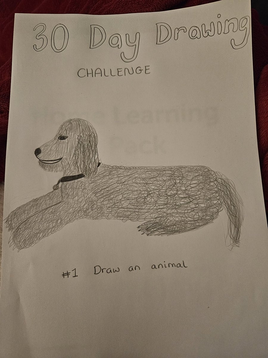 CherylAnnBoot's tweet photo. My #daughter has decided, we're going a #30daydrawingchallenge. Here's number one #drawananimal
*Draw an animal...
#cockapoo #cockapoolife #cockapoopuppy #cockapooclub #dog #dogs #dogsofinstagram #dogdrawing #pet #petsofinstagram #petchallenge #artworkoftheday #drawing https://t.co/6KCoRn3cjT