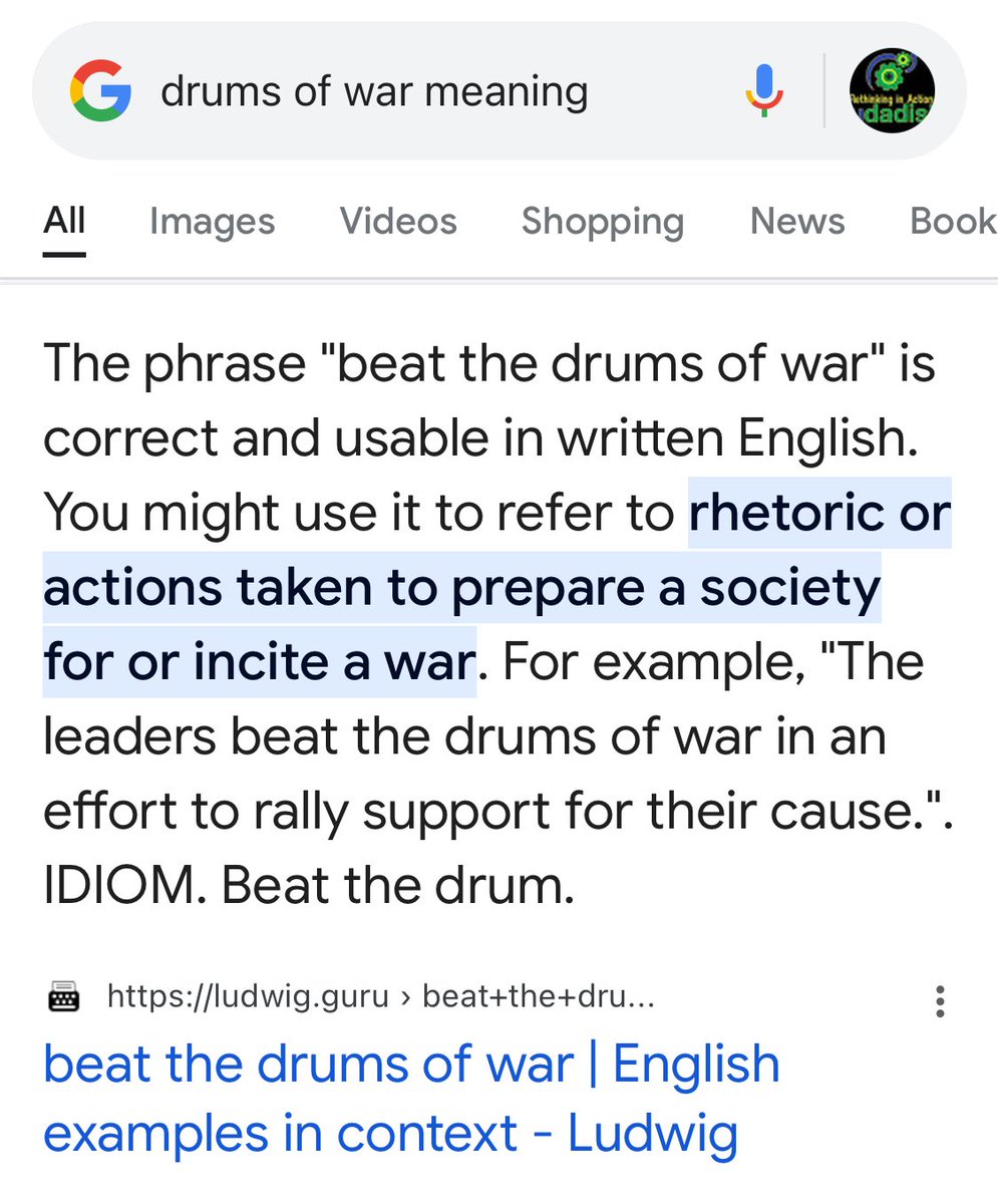 Udadisi's tweet photo. #DrumsOfWar https://t.co/DCGwI3hopR