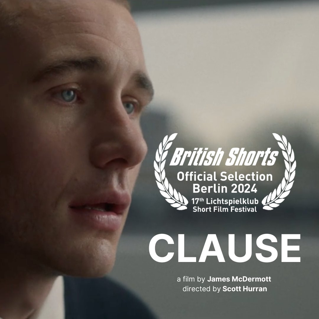 First Festival of 2024! Clause has been official selected for the <a href="/BritishShorts/">British Shorts</a>  festival in Berlin. We are screening on 20th Jan at 8pm alongside some stunning work! (Especially <a href="/TICKERshortfilm/">TICKER short film</a> )