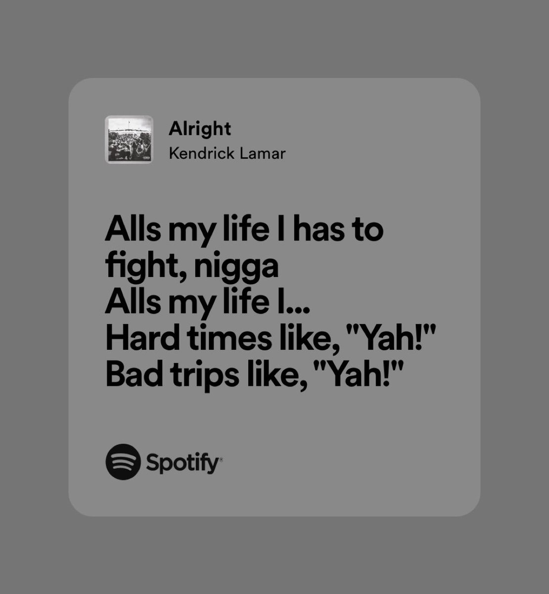 We gon be alright ♥️