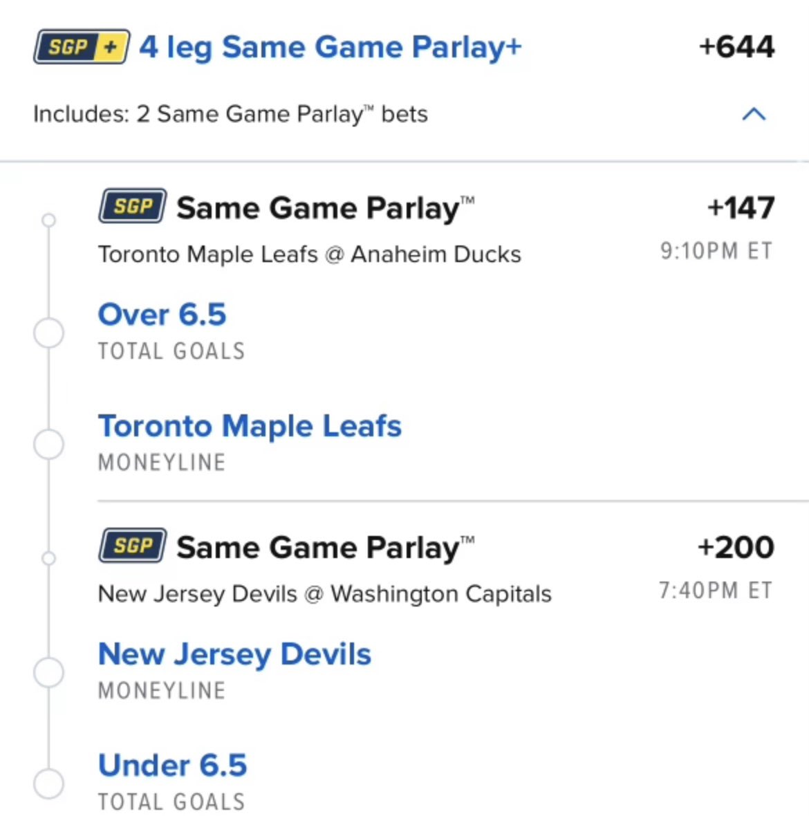 CheddarChicks's tweet image. NHL ML/Totals Play 💰🧀

Focusing more on MLs and totals! Letting  @TopCheddarPicks focus on the player props. 

Let’s get it 🔥