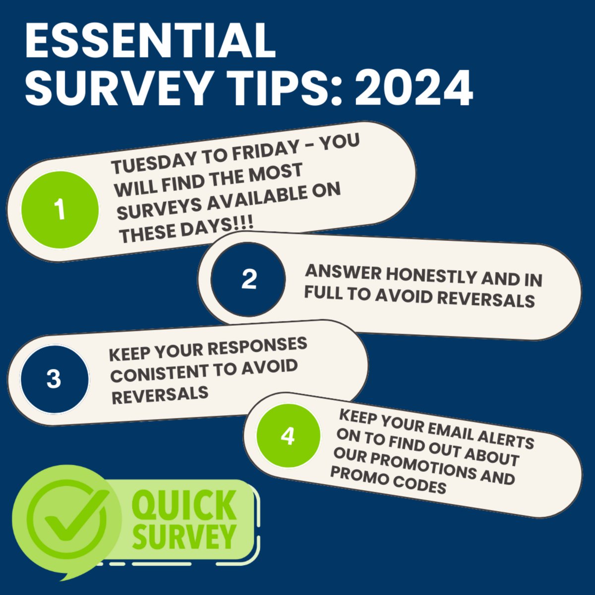 Start 2024 Financially Strong 💰

Hey, survey takers! As we dive into a new year, it's crucial to make informed decisions to ensure a healthy bank balance. We've compiled essential tips, so you can boost your balance while sharing your opinion. 

Happy survey taking! 📝