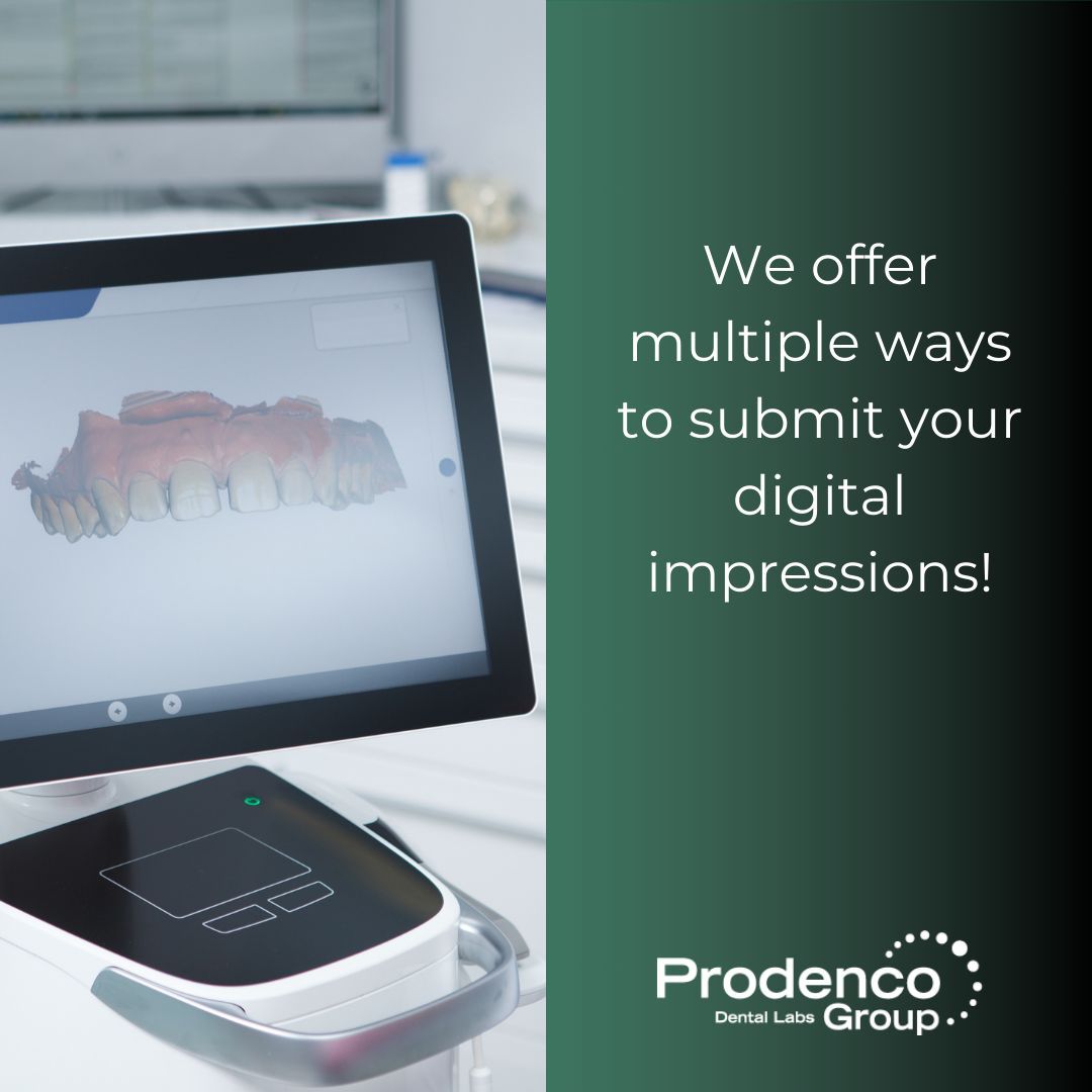 We offer the convenience of multiple ways to submit your digital impressions!

Head to our website > > buff.ly/3ZpKOyY  and look at the numerous options we have available.

#dentallab #dentallabservices #dentallabproducts #dental #generaldentistry #siouxcityiowa