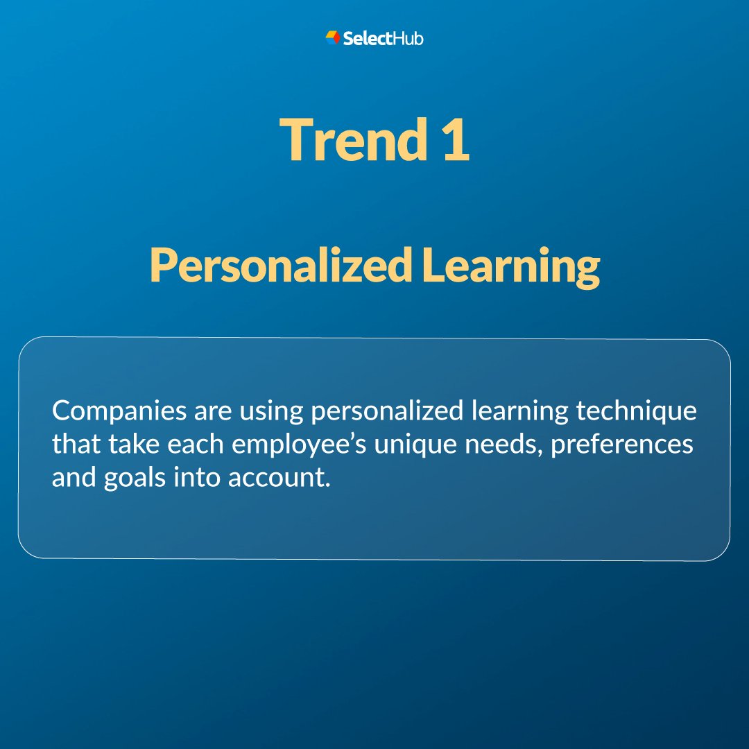 SelectHub's tweet image. What are the top eLearning trends for 2024 that can revolutionize your employee skill development plans? Explore our predictions &amp;gt;&amp;gt;  ​​hubs.la/Q02f5XgK0 

#elearning #onlinelearning #elearningtrends #trends2024