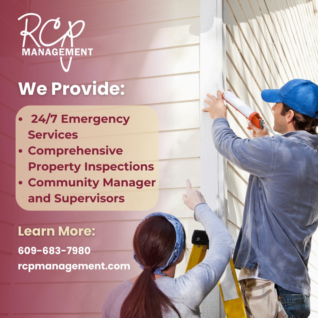 At RCP Management, we understand that emergencies don't clock out. That's why we offer 24/7 emergency services to ensure your peace of mind, day or night. Learn more: bit.ly/3U0m2CQ

#RCP #makingyourlifeeasier #community #association #HOA #condo #coop #highrise #NJ