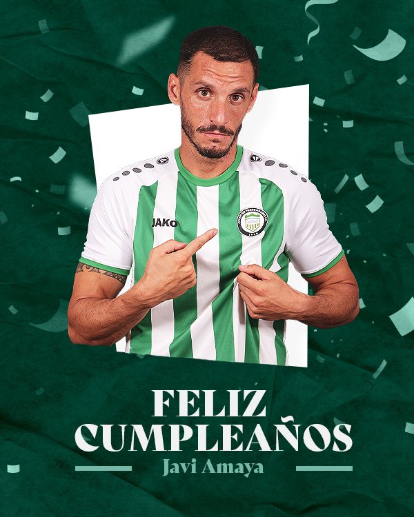 ¡¡Felicidades <a href="/JAmaya_24/">Javier Amaya</a> !! 🥳🎂
𝐄𝐓𝐄𝐑𝐍𝐎 𝐂𝐀𝐏𝐈𝐓𝐀𝐍 💚🫡