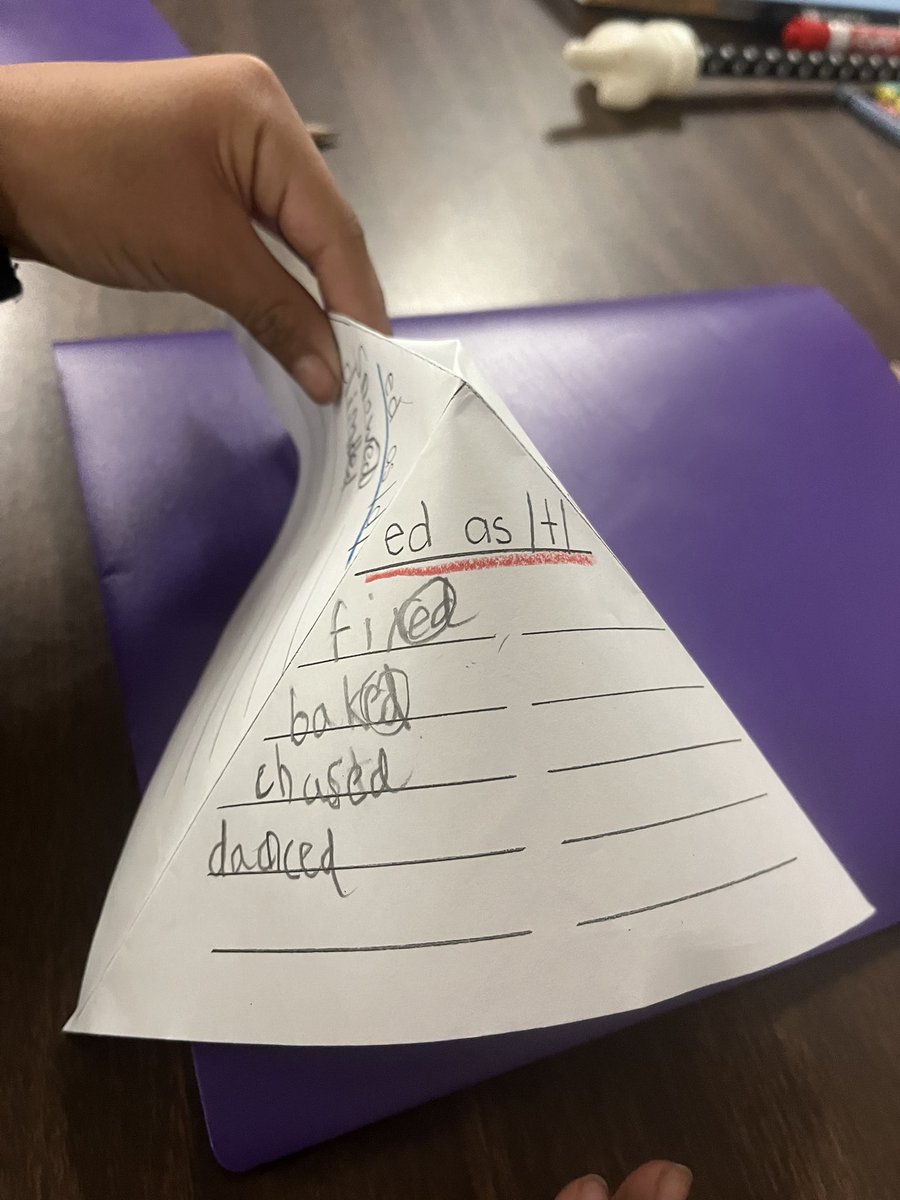 Second grade ESL students are creating past tense pyramids. Students will be able to use past tense to tell about things that happened in the past.
@BilESLWL4FBPS <a href="/Lazaro_FLC/">Jillian Lazaro</a>