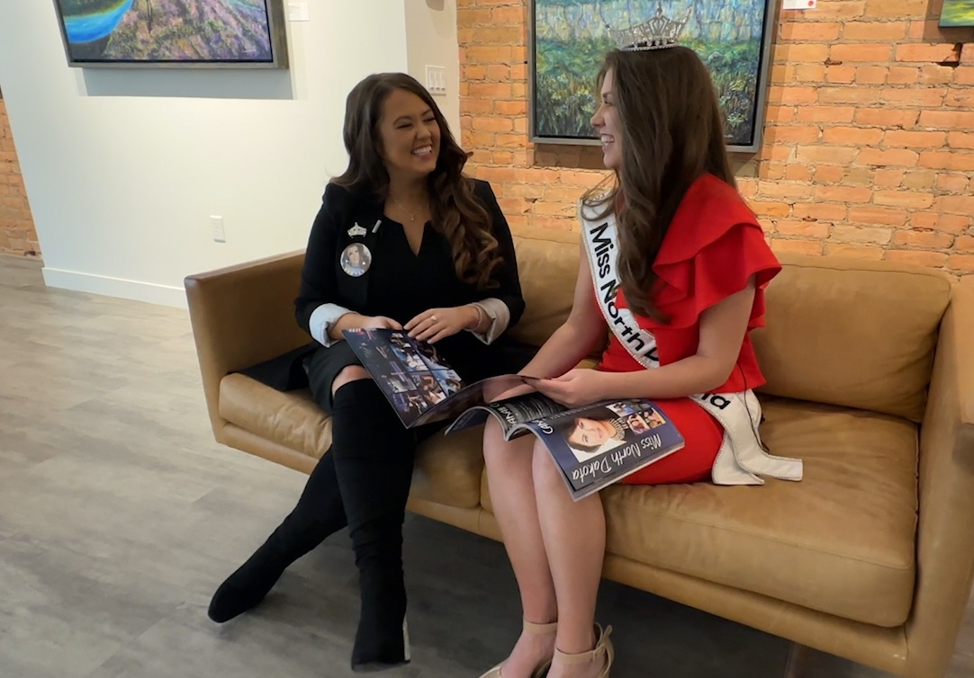 Photos show just how long <a href="/MissAmericaND/">Miss North Dakota</a> and former <a href="/MissAmerica/">Miss America</a> <a href="/CaraMund/">Cara Mund</a> have been cheering each other on.

Their list of similarities is crazy long!

They share the list tonight on <a href="/KFYRTV/">KFYR-TV</a>