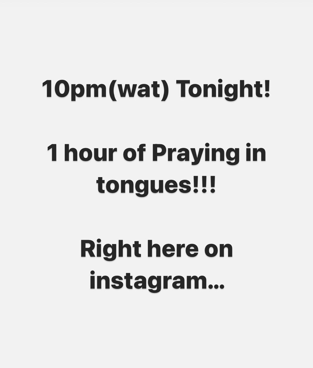DunsinOyekan's tweet photo. Share with and tag your friends!!! Let’s download from Heaven!!! https://t.co/qIGRP7SVvf