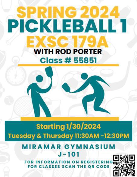 What’s all the hype about #pickleball? Come find out this spring as we offer Pickleball classes for the first time on campus!
