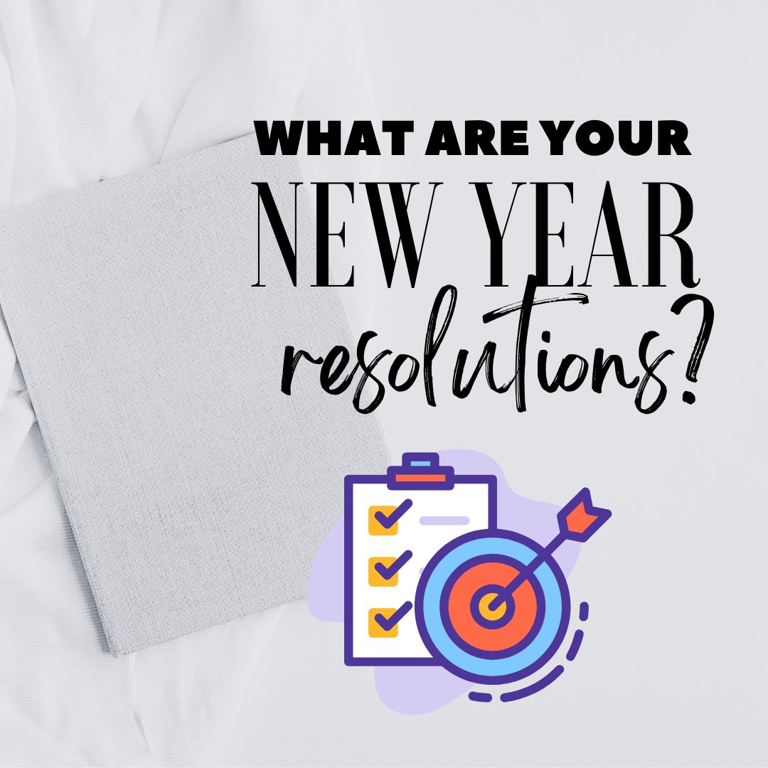 What's on your list of New Year's resolutions? Share your goals and let's inspire each other for the year ahead! #NewYearResolutions #2024Goals