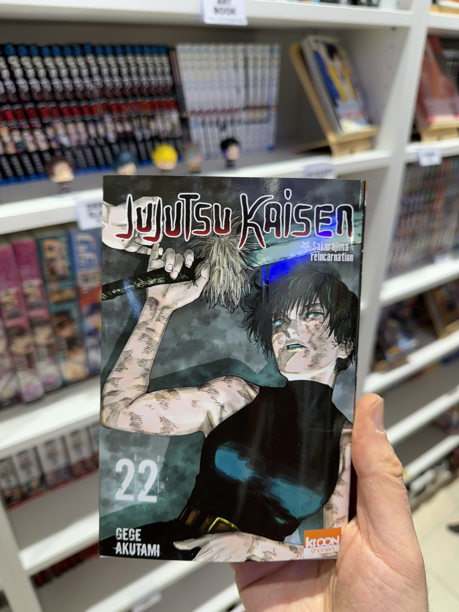 Coyote Mag on X: Réception du jour : Jujutsu Kaisen tome 22 et Frieren tome  11 !   / X