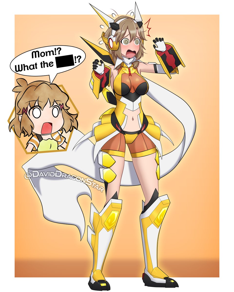 Hibiki's mother (whom I'll call Habiki) has activated her
