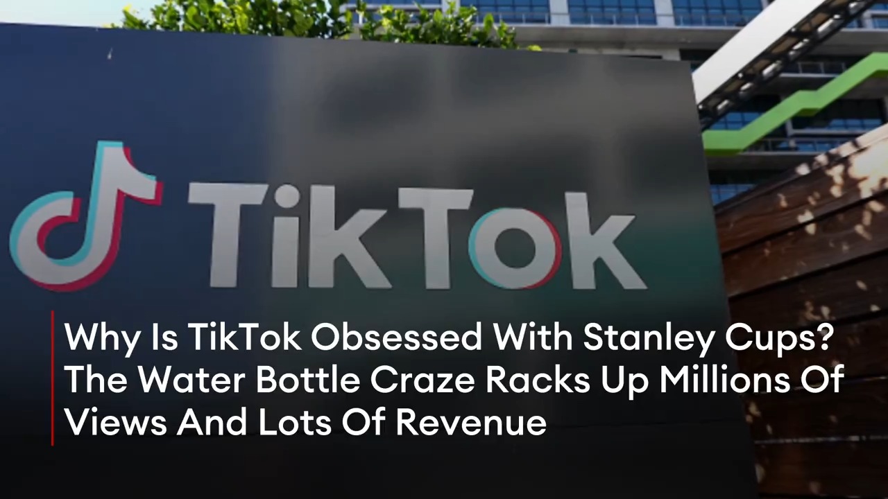 Why Is TikTok Obsessed With Stanley Cups? Water Bottle Craze Racks