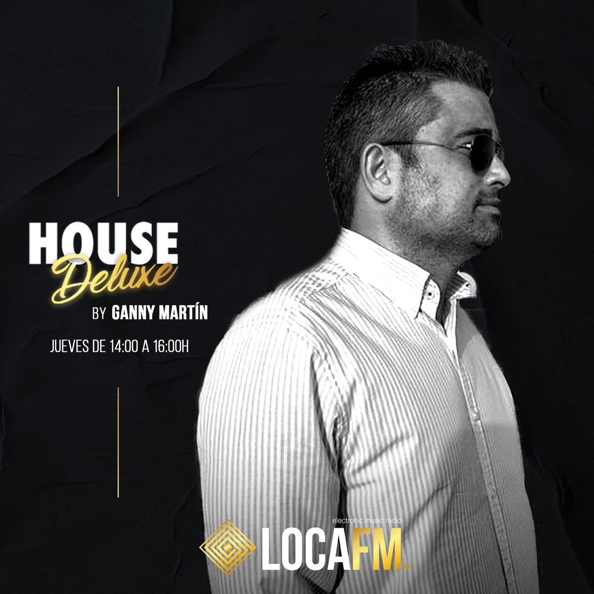 Este jueves 14:00 el primer House Deluxe del año. No te lo puedes perder! #housemusiclives #housemusic #session #podcast #podcasting #nudisco #afrohouse #FelizMiercoles