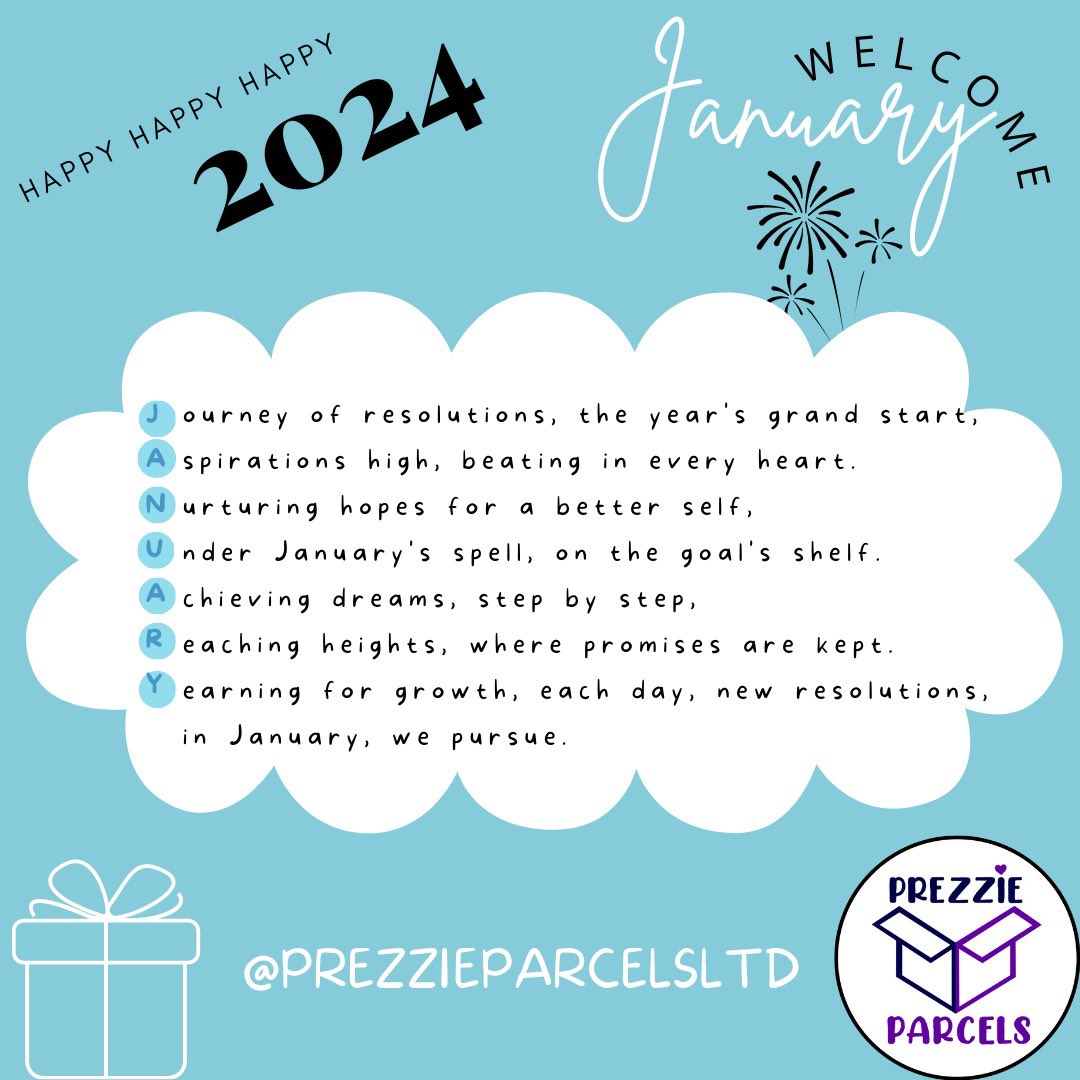 Embracing the magic of new beginnings in the chapters of 2024 🎆🍾💫

The start of the new year can be inspiring but always remember you are good just as you ✨💜

prezzieparcelsltd.etsy.com

#2024NewYear #hellojanuary #newyearnewadventures #newbeginnings #happynewyear