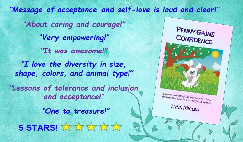 EMPOWERING & SWEET – Penny Gains Confidence – sweet, uplifting story about bullying, kindness, compassion, imperfections, & discovering our true inner worth. Helps kids smile and feel good about who they are.  #children #bullying #amwriting #RTKidsBooks
amazon.com/dp/B01LX553ZD/