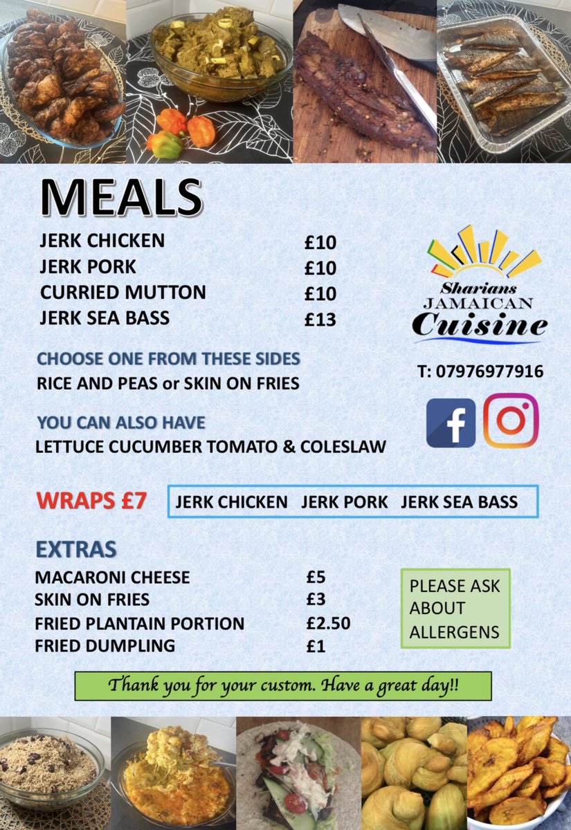 Sharians Jamaican Cuisine tweet media